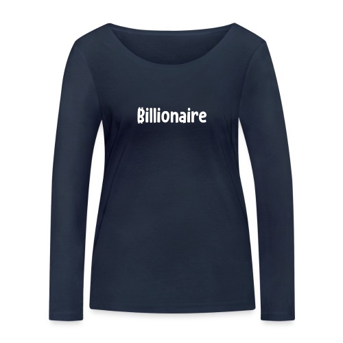 Bitcoin Billionaire - Stanley/Stella Vrouwen bio-shirt met lange mouwen