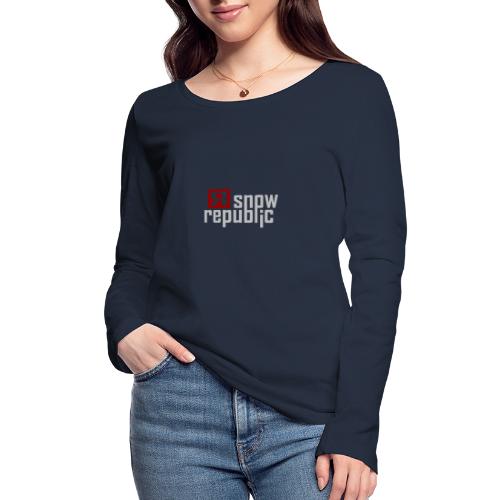 SNOWREPUBLIC 2020 - Stanley/Stella Vrouwen bio-shirt met lange mouwen