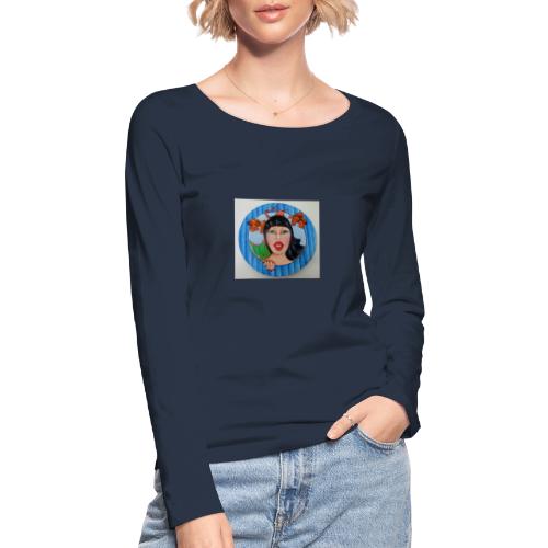 Hallo Daar - Stanley/Stella Vrouwen bio-shirt met lange mouwen