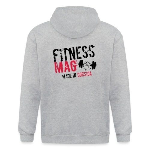 Fitness Mag made in corsica 100% Polyester - Veste à capuche épaisse unisexe