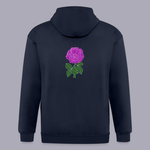 Landryn Design - Pink rose - Unisex Heavyweight Hooded Jacket