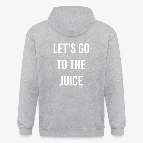 let s go to the juice - Giacca con cappuccio Heavyweight unisex 