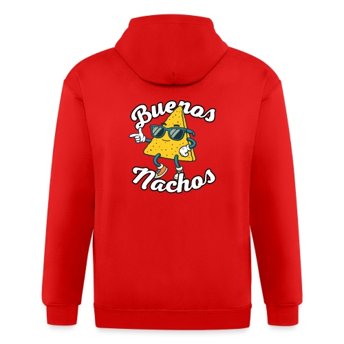 Nachos - Spanisch mit Wortwitz: Buenos Nachos - Unisex Heavyweight Kapuzenjacke