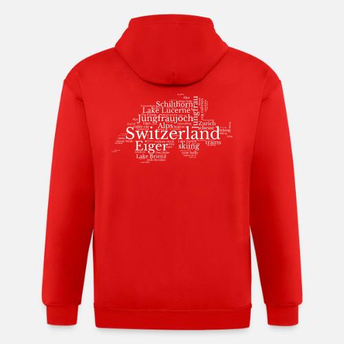 Schweizer Tags - Unisex Heavyweight Kapuzenjacke