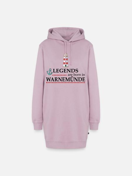 Warnemünde - Hoodie-Kleid - Altrosa