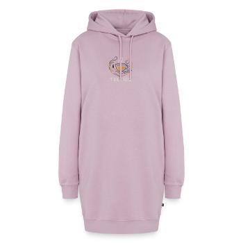 Nordsee Teetied & Sturm – Minimalistisches Küsten- - Hoodie-Kleid - Altrosa - Vorne - AI Model Female 172 light (172cm)