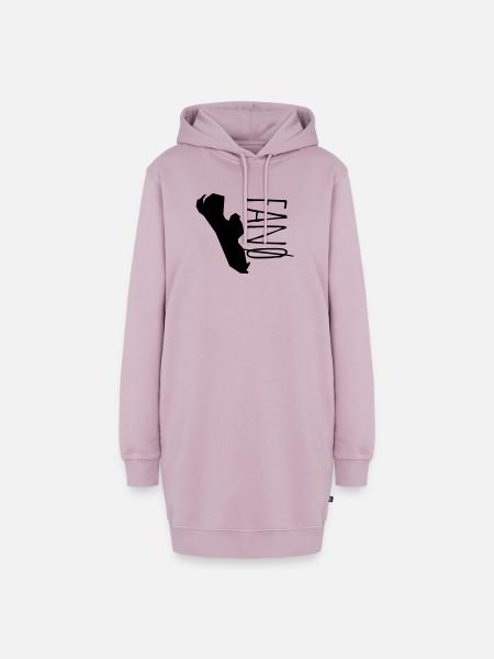 Fanoe - Hoodie-Kleid - Altrosa