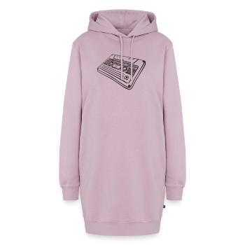 Kassette - Hoodie-Kleid - Altrosa - Vorne - AI Model Female 172 light (172cm)