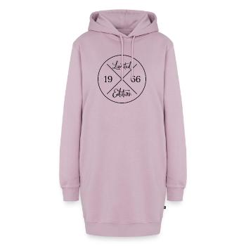 Limited edition 1966 - 60. Geburtstag Geschenk - Hoodie-Kleid - Altrosa - Vorne - AI Model Female 172 light (172cm)