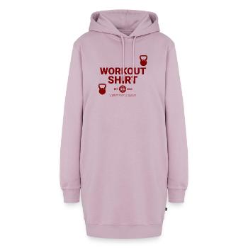 Workout Shirt - Hoodie-Kleid - Altrosa - Vorne - AI Model Female 172 light (172cm)