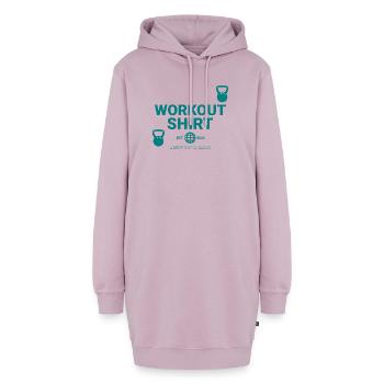Workout Shirt - Hoodie-Kleid - Altrosa - Vorne - AI Model Female 172 light (172cm)