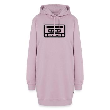 Kassette - Hoodie-Kleid - Altrosa - Vorne - AI Model Female 172 light (172cm)