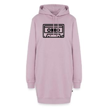 Kassette - Hoodie-Kleid - Altrosa - Vorne - AI Model Female 172 light (172cm)