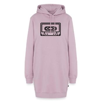 Kassette - Hoodie-Kleid - Altrosa - Vorne - AI Model Female 172 light (172cm)