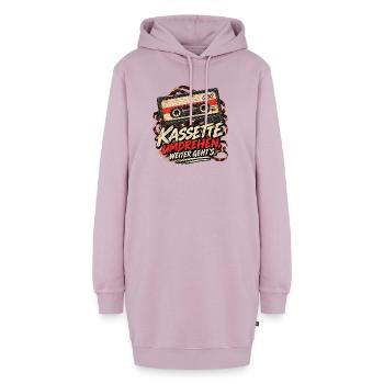 Kassette - Hoodie-Kleid - Altrosa - Vorne - AI Model Female 172 light (172cm)