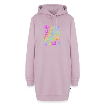 Cocker Spaniel Mama Hundemama - Hoodie-Kleid - Altrosa - Vorne - AI Model Female 172 light (172cm)