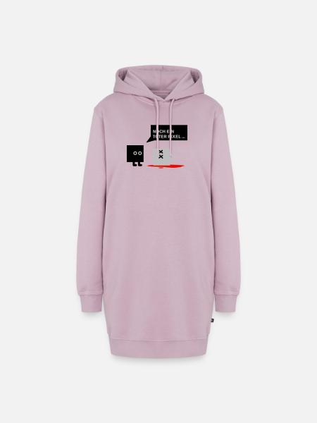 dead pixel_german - Hoodie-Kleid - Altrosa