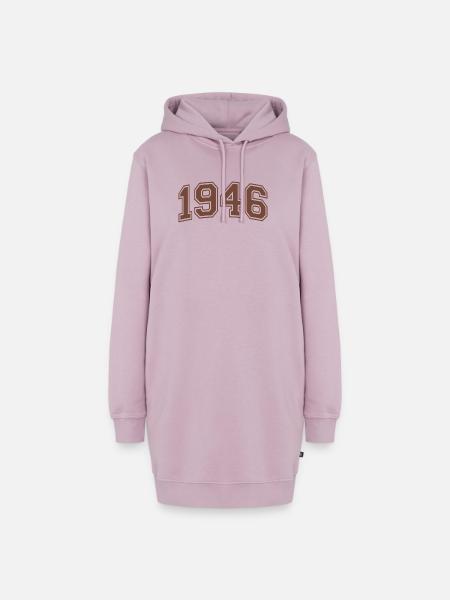 Retro Adventure 80 Jahre altes Octagenarian Geschenk 1946 - Hoodie-Kleid - Altrosa