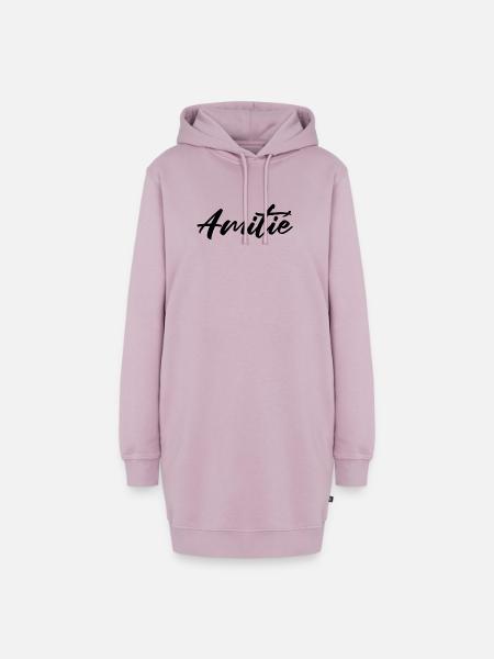 Freundschaft - Freundschaft - Hoodie-Kleid - Altrosa