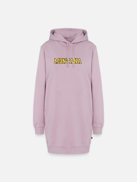 Montana - Hoodie-Kleid - Altrosa