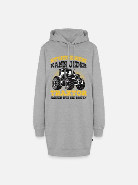 Traktor - Hoodie-Kleid - Grau meliert