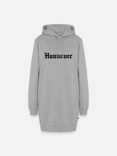 Hannover - Hoodie-Kleid - Grau meliert