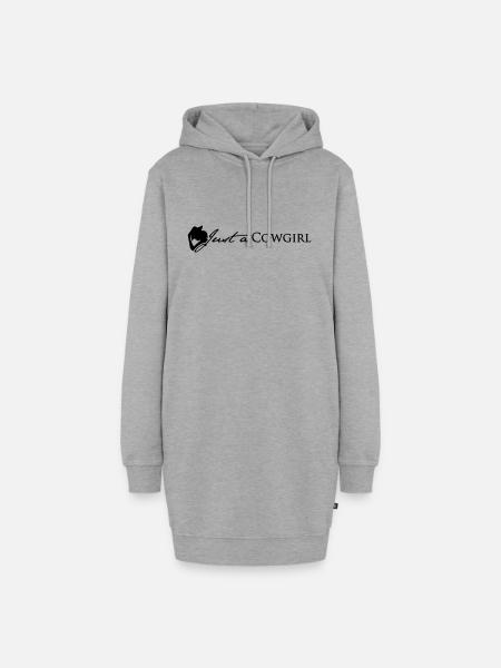 JaC's Einzeiler - Hoodie-Kleid - Grau meliert