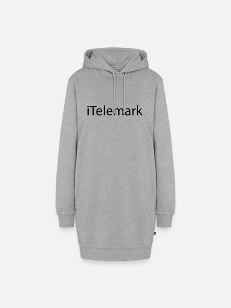 itelemark - Hoodie-Kleid - Grau meliert