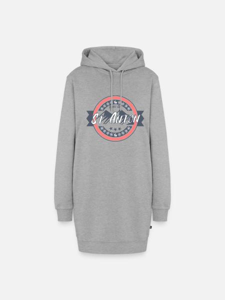 St anton - Hoodie-Kleid - Grau meliert