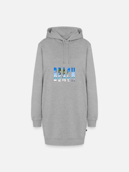 STRAND - Hoodie-Kleid - Grau meliert
