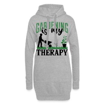 Jardiniers amateurs, jardiniers de fruits et légumes - Sweat-shirt à capuche long Femme - gris chiné - Devant