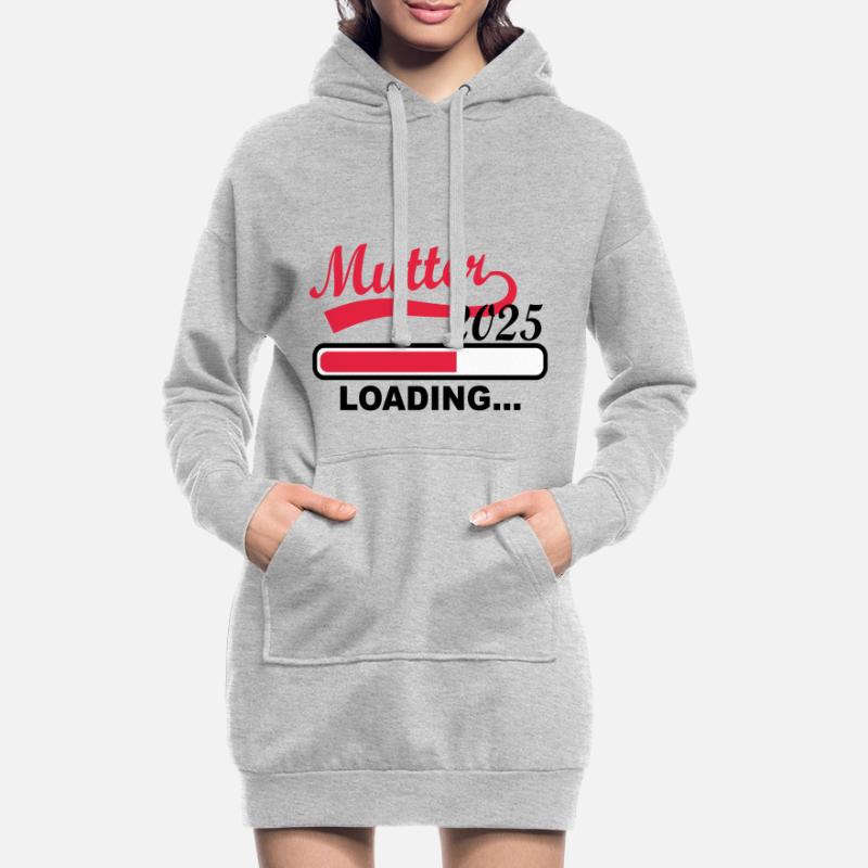 Mutter 2025 loading, Ich werde 2025 Mutter Hoodie-Kleid