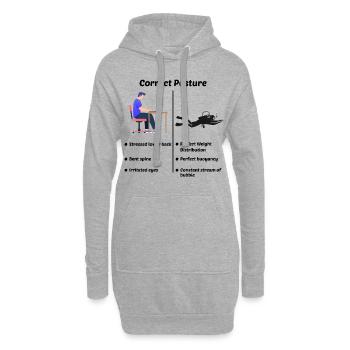 Plongée sous-marine Plongeur Ingénieur informatique Programmeur - Sweat-shirt à capuche long Femme - gris chiné - Devant