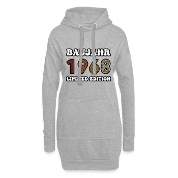 BAUJAHR 1968 - Hoodie-Kleid - Grau meliert - Vorne