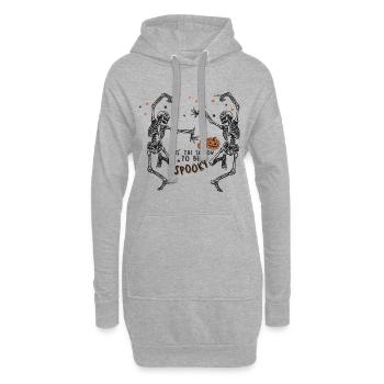 Horror Zauberei Magie Halloween T-Shirt Geschenk - Hoodie-Kleid - Grau meliert - Vorne