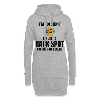 Pom-pom girl Cheerleading Girl Cheering Cheer Squad - Sweat-shirt à capuche long Femme - gris chiné - Devant