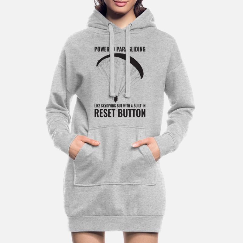 Paramotor Pilot Paramotoring Powered Paraglider Hoodie Dress