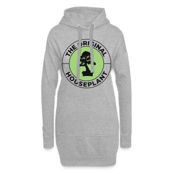 Japanischer Bonsai Gärtner Baum Sammler Gartenarbeit - Hoodie-Kleid - Grau meliert - Vorne