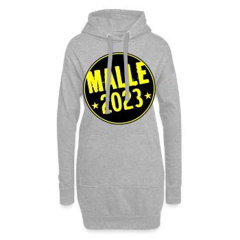 Malle 2023 - Hoodie-Kleid - Grau meliert - Vorne