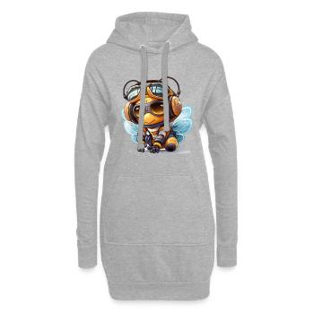 Summender Champion - Hoodie-Kleid - Grau meliert - Vorne