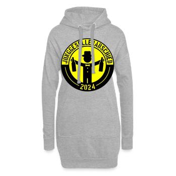 Junggesellenabschied 2024 - Hoodie-Kleid - Grau meliert - Vorne