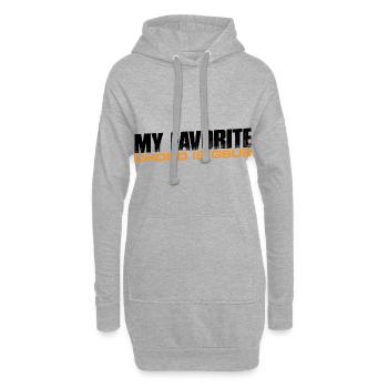 My Favorite Chord Is Gsus 4 - Hoodie-Kleid - Grau meliert - Vorne