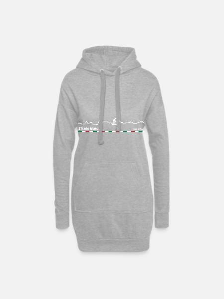 Strade Bianche - Hoodie-Kleid - Grau meliert