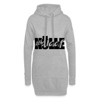 Kölle Hashtag Alaaf - Hoodie-Kleid - Grau meliert - Vorne