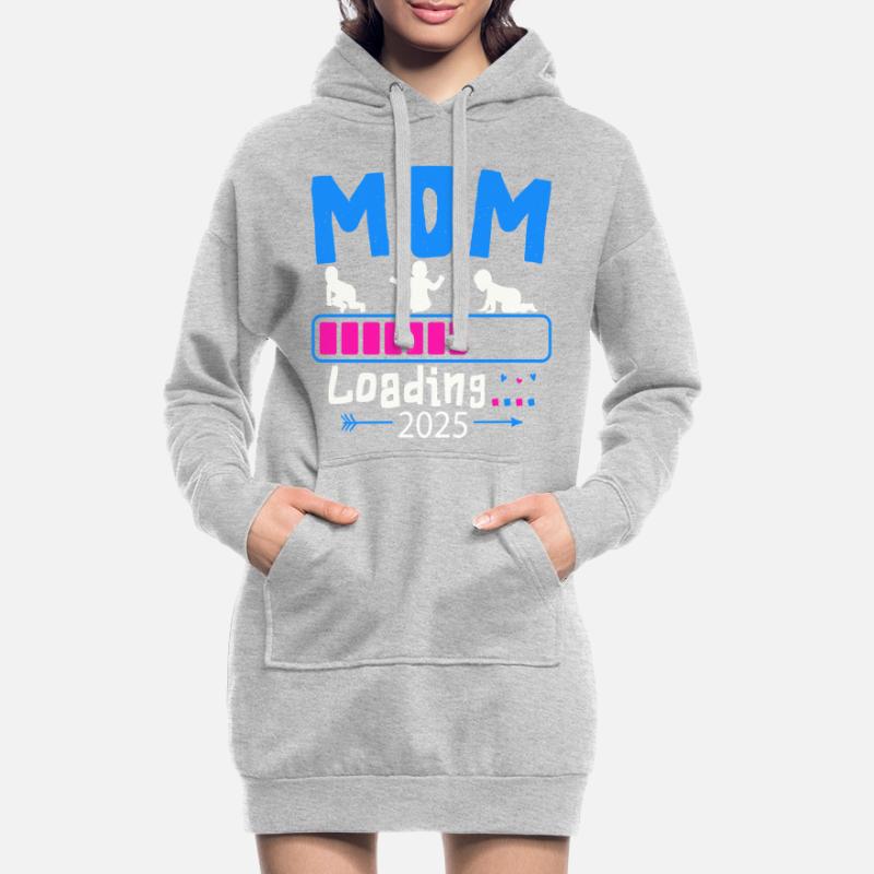 Mutter 2025 loading, Ich werde 2025 Mutter Hoodie-Kleid