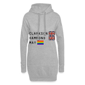 Clarkson Hammond May - Hoodie-Kleid - Grau meliert - Vorne