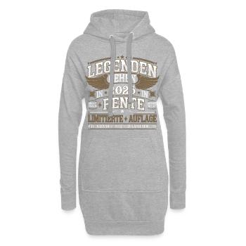 Legenden Gehen 2026 In Rente Limitierte Auflage - Hoodie-Kleid - Grau meliert - Vorne