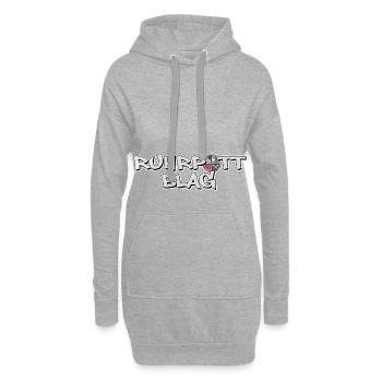 Ruhrpott Gelsenkirchen Blag - Sweat-shirt à capuche long Femme - gris chiné - Devant