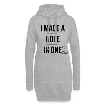 Golf Golfer Golf Course Golfer - Hoodie Dress - heather grey - Front