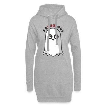 Esprit doux - Sweat-shirt à capuche long Femme - gris chiné - Devant